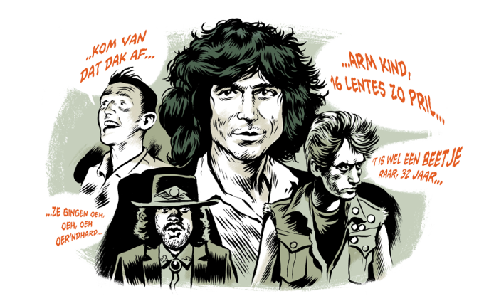 Hoe het Nederlands de zangtaal van de popmuziek werd