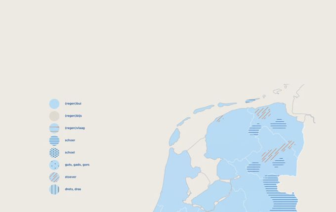Bies, schoer en andere dialectwoorden voor ‘bui’