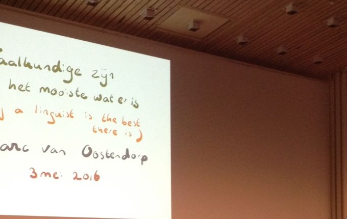 ‘Taalkundige zijn is het mooiste wat er is’