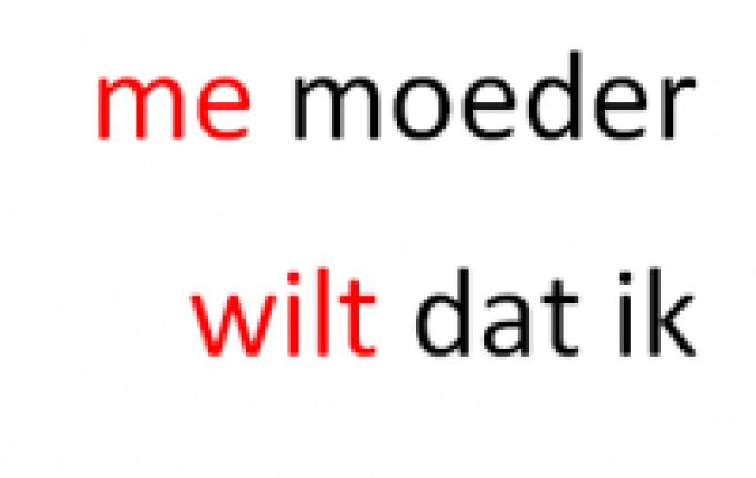 De jongste taalfouten