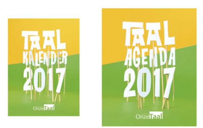 Het maken van ... de Taalkalender en -agenda
